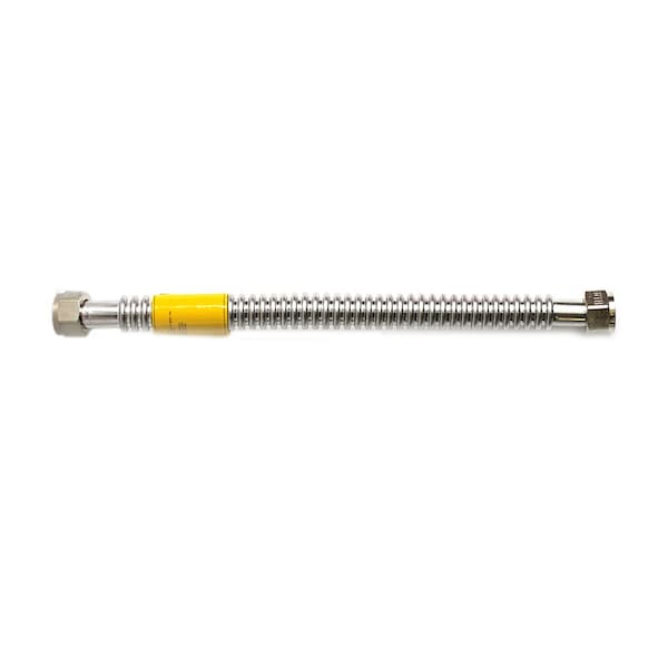 Thrifco Plumbing Stainless Steel 7/8 Inch O.D. Water Heater Flex Hose With 3/4 I 4401997 - main
